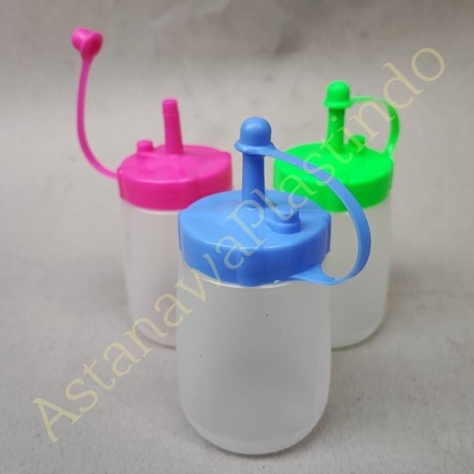 (Expert) New Cornelius Botol kecap mayonaise plastik Kecil wadah saus mayones