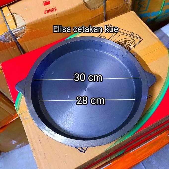 TERMURAH - Wajan martabak manis 30 cm / Loyang martabak manis 30 cm / BAJA TEBAL