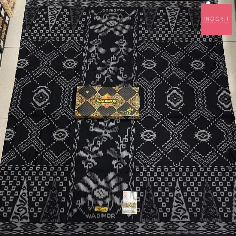 Sarung WADIMOR BALI ORIGINAL Motif Kain Tenun Samping Premium Dewasa