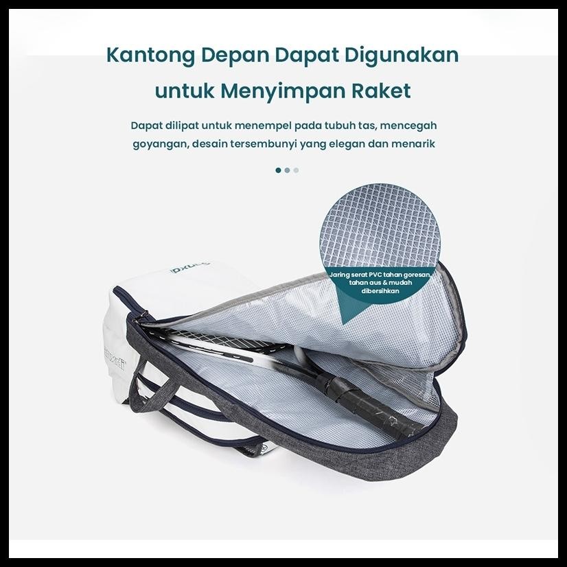 TAS RAKET BADMINTON RANSEL RAKET MULTIFUNGSI FOLDABLE TAS RANSEL/TAS TENIS/TAS OLAHRAGA /TAS TENIS R