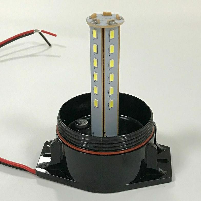 Lampu truck blitz rotary magnit 12-24V