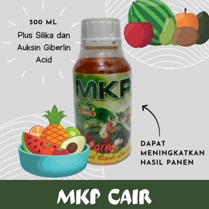 Pupuk MKP Cair MKP Cair Plus Silika dan Auksin Giberlin Acid Pupuk Mkp