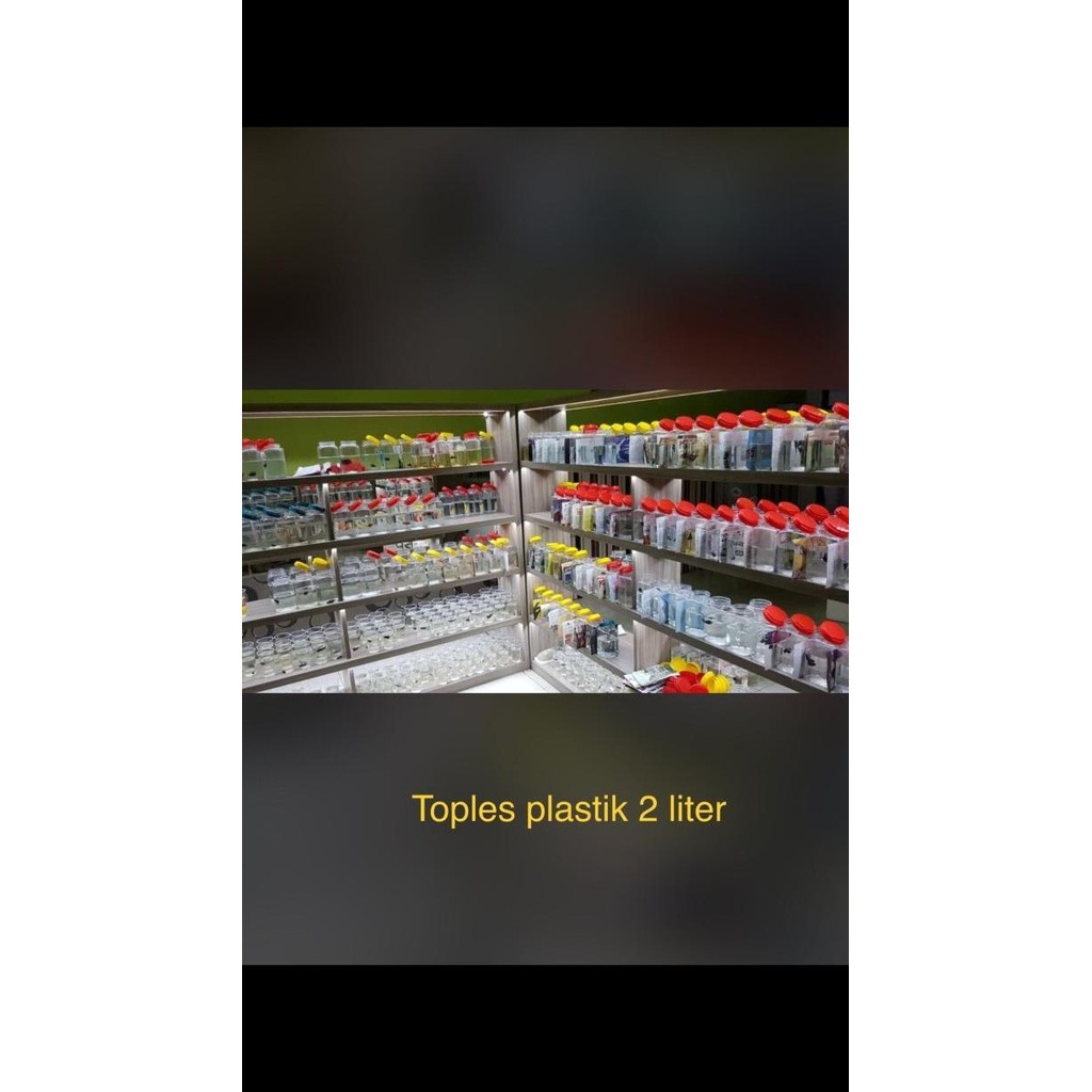 (Expert) Toples 2 liter plastik cupang
