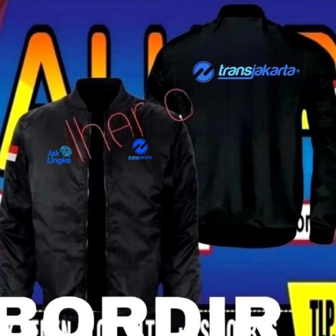 Tersedia Jaket bordir Transjakarta jaket Transjakarta jaket bomber Transjakarta jaket kerja Transjak