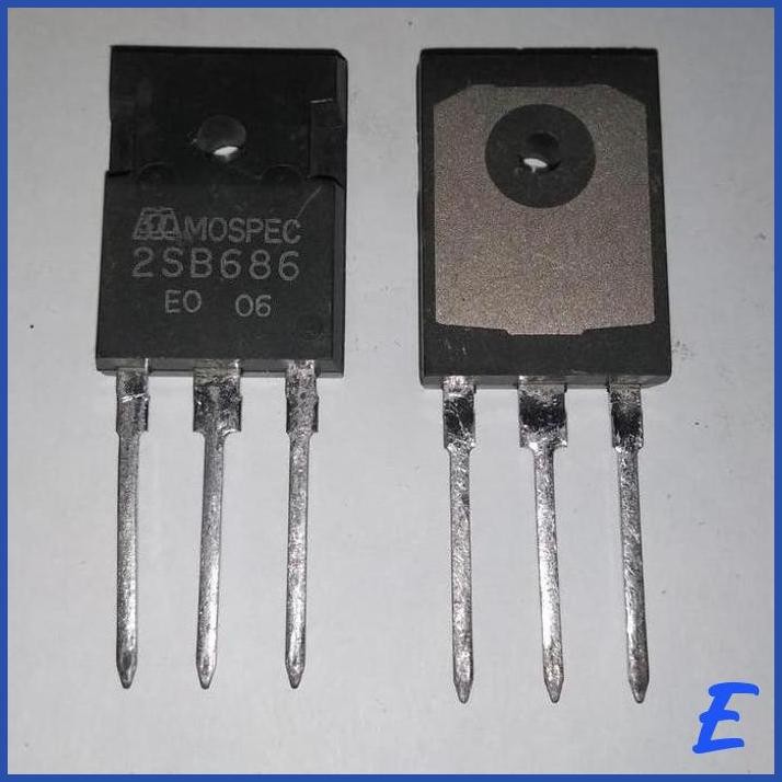 | BHG | TRANSISTOR 2SB686 B686 MOSPEC SILICON PNP BIPOLAR 100V 6A