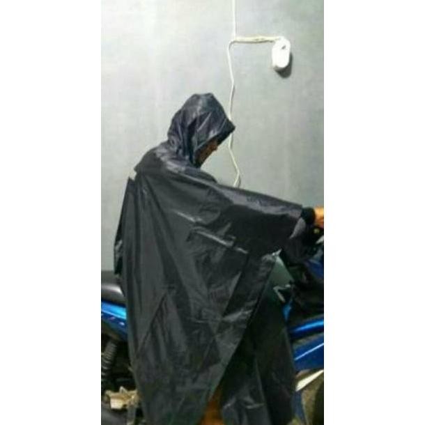 Jas hujan Ponco Parasut jumbo FJ Japan CXO / Jas Hujan Poncho Parasut murah Bagus / Mantel Kalong