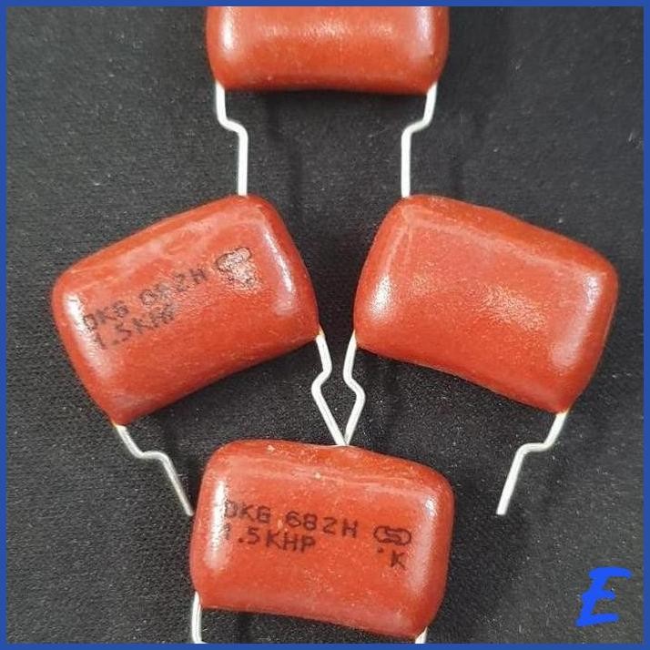 | BHG | CAPACITOR MYLAR ATAU KAPASITOR MILAR 682H 1.5KHP 0.068UF 1500V