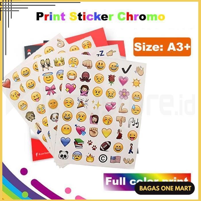 

PRINT STICKER CHROMO CETAK FULL COLOR STIKER KROMO CUTTING DIGITAL HIGH RESOLUTION ADVERTISING BAHAN BERKUALITAS !!