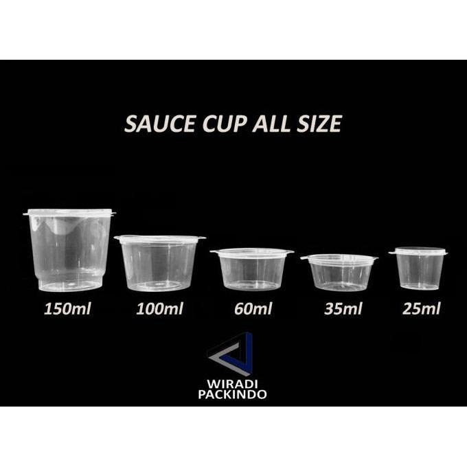 (Expert) Saus Cup 25ml/ Tempat Saus 25 ml