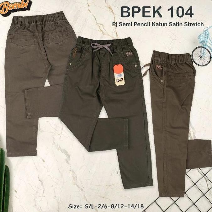 Tersedia Celana Anak Panjang BOMBI Original Katun || BPEK