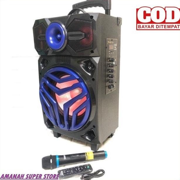 Promo Speaker Portable Gmc /Teckyo 779D Speaker Bluetooth - 10 Inch