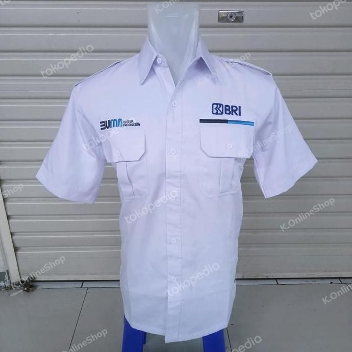 Tersedia kemeja BUMN Bank BRI seragam BUMN BANK BRI baju BUMN BANK BRI