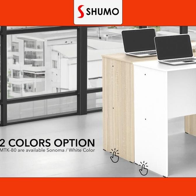 Murah Shumo Meja Tulis Kecil 80 Cm | Meja Kantor Kerja Minimalis | Meja Kasir