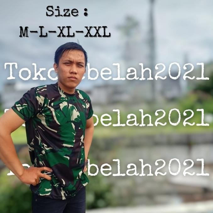 (Expert) Kaos Loreng TNI AD Malvinas / Baju Kaos Loreng Tni Bahan Dryfit Murah