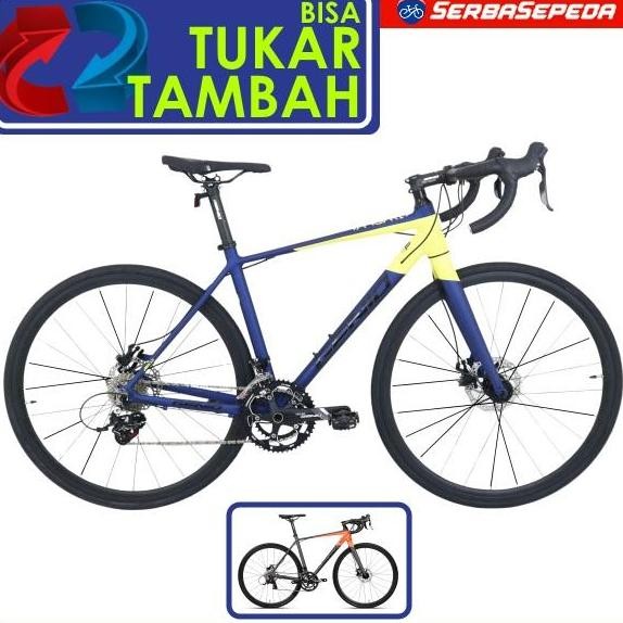 TERLARIS - Sepada Balap Genio Vangard Roadbike 700C