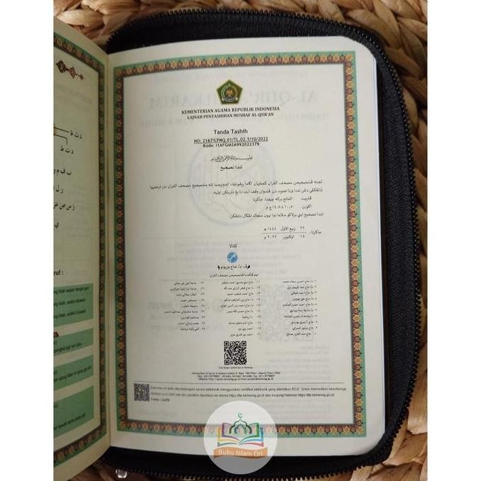 new Al Quran Terjemah Tajwid Warna Al Abyan A6 Jaket Rasm Utsmani Waqaf Ibtida - Alfatih Quran