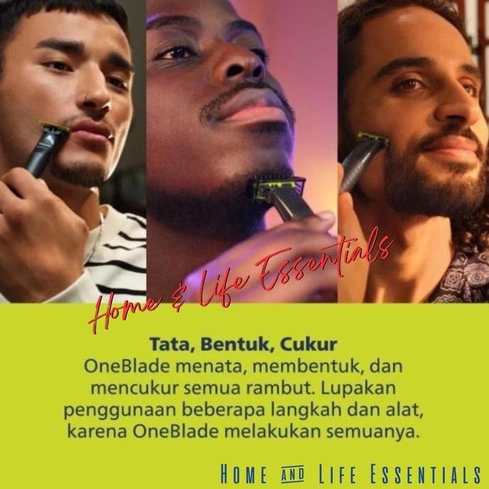 NEW Refill Philips Oneblade Mata Pisau Cukur untuk Philips Oneblade