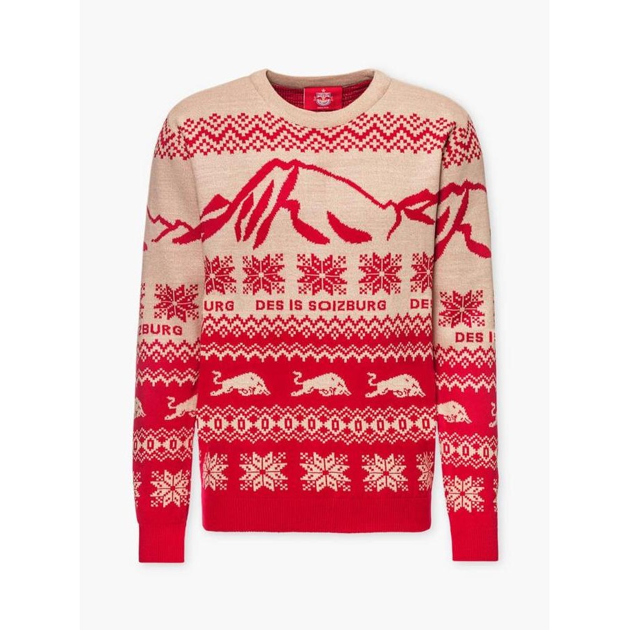 Red Bull RBS Salzburg 2023 Limited Winter Sweater Pria