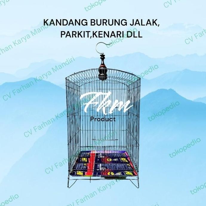Kandang Kotak Besi Buat Burung Bisa Di Lipat No 2 Co