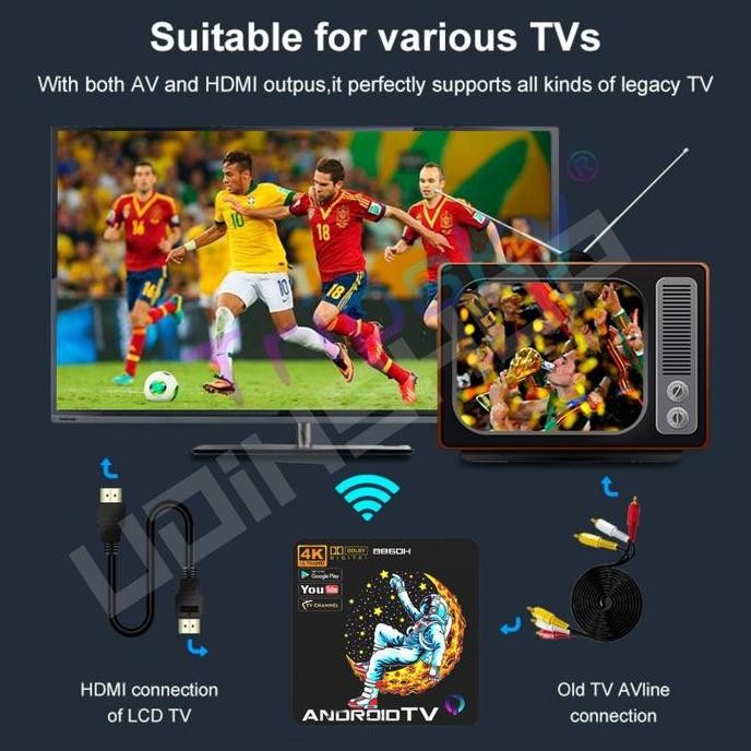 TERLARIS - Android TV BOX 4K B860H V2 Full Aplikasi Siap Pakai stb indihome