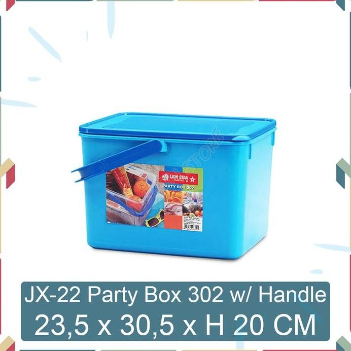 

Terlaris Micton Lion Star Jx-22 Party Box 302 With Handle Kotak Serbaguna Box