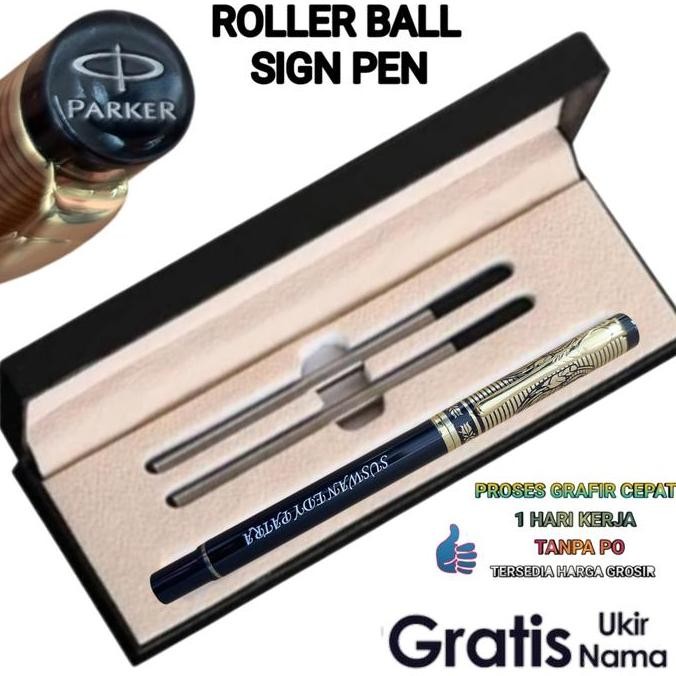 

NEW Ballpoint Mewah Giftset Pen Exlusive Parker Batik Series 2 Refill Pen Gratis Grafir Nama Pulpen Stationery