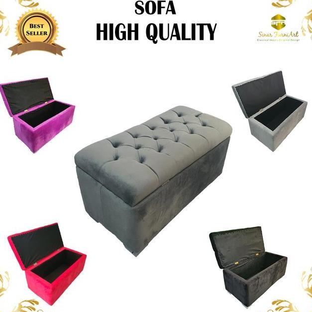 

Terlaris Sofa Box / Penyimpanan / Storage / Bench / Lembut / Nyaman Berkualitas