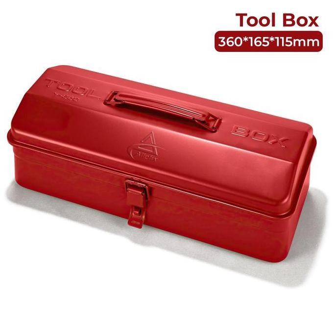 

Terlaris Tool Box Kotak Perkakas 360X165X115 Mm Dengan Satu Tingkat Penyimpanan - 6565