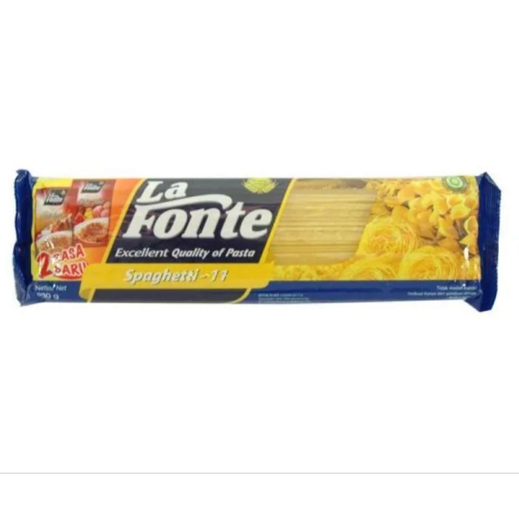 

LA FONTE SPAGHETTY 11 450 GRAM