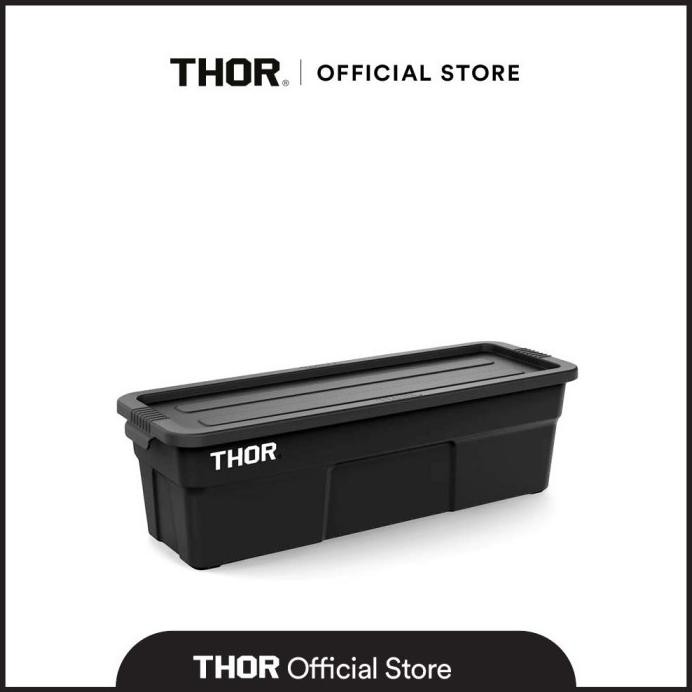 

Terlaris Thor Storage Box With Lid - Black - 2.5L