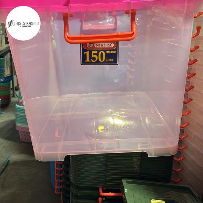 

Terlaris Container Box 150 Liter Roda Nikura Box Usa / Kontainer Cb 150 / 150 Liter