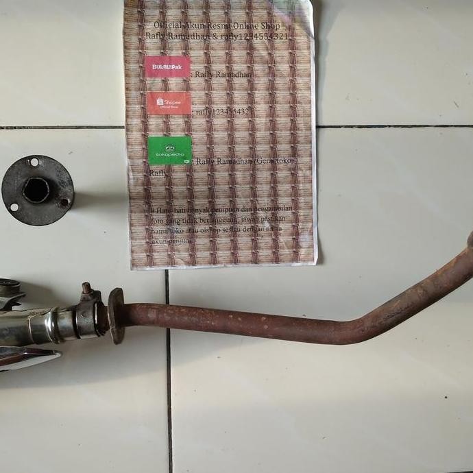 Knalpot slip on baut 3 ori yamaha jupiter z burhan Vega new Vega crypt