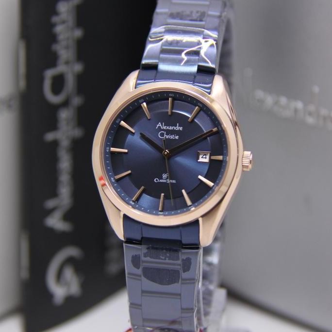 Tersedia ALEXANDRE CHRISTIE 8648 WANITA ORIGINAL AC 8648 JAM TANGAN CEWEK