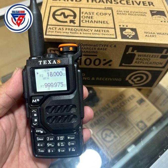 Sale Ht Texas Tx-3  Texas Tx3 Multi Band Air Band Vhf Uhf