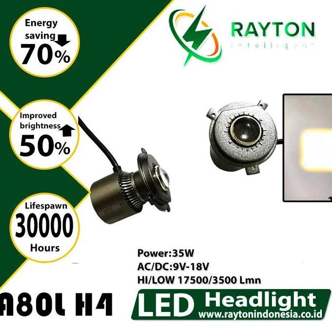 LASER LED FOGLAMP H8 H9 H11 HEADLAMP H4 LASER LED RAYTON A80L H4 HID