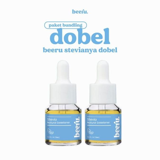 

BEBAS ONGKIR - Beeru Stevia Paket Double Pemanis Alami Nol Kalori (Aman Utk Diabetes)