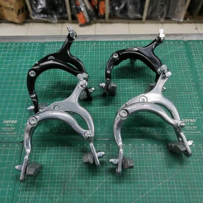 U Brake TEKTRO TKW810 TKW900 Alloy Long Arm  Double Pivot Rem Ubrake Tektro C Hybrid Sepeda Seli Set