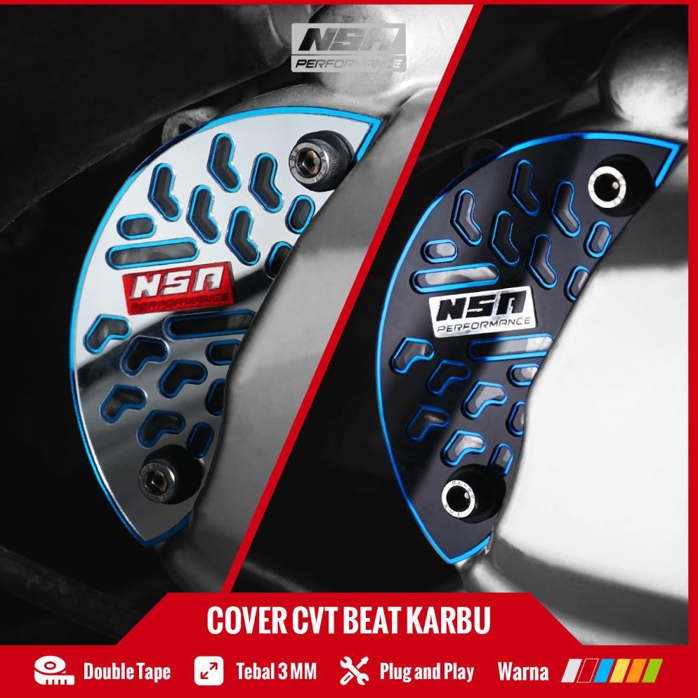 Exclusive Nsa Cover Cvt Beat Karbu Beat Fi Scoopy Karbu Aksesoris Beat Scoopy Aksesoris Motor Nsa Pe