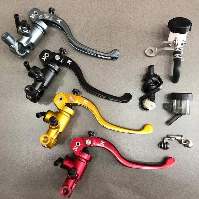 Master Rem KTC Kytaco 7nb 16mm 9/16x18 Set Kanan Kiri Handle Kopling Universal Vario 110 125 150 160