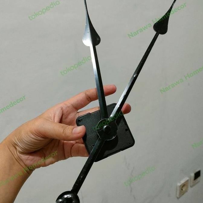 (Expert) MESIN JAM DAN JARUM JAM PANJANG UNTUK JAM DINDING INFORMA