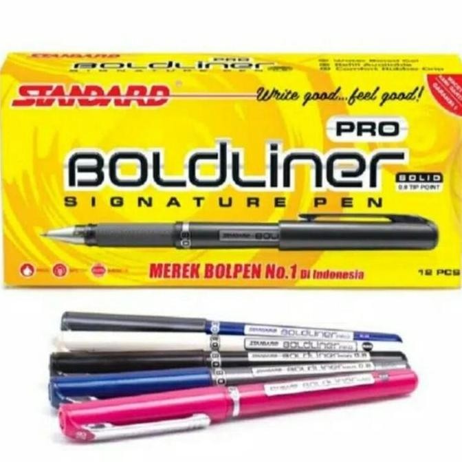

NEW Pulpen Standard Boldliner PRO 0.8 ( BIRU )