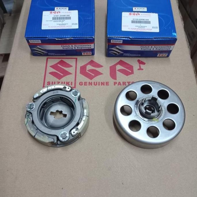 Rumah Kampas Kopling Ganda Shogun 125 Sp Rr Axelo Ori Sgp 100%