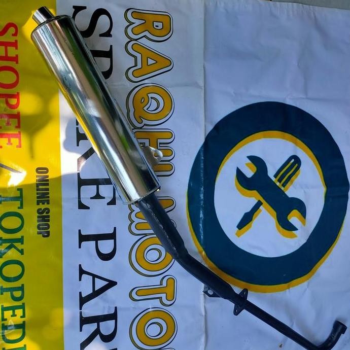 Knalpot Standar Supra X 125 New / Knalpot Honda Supra X 125 Batman