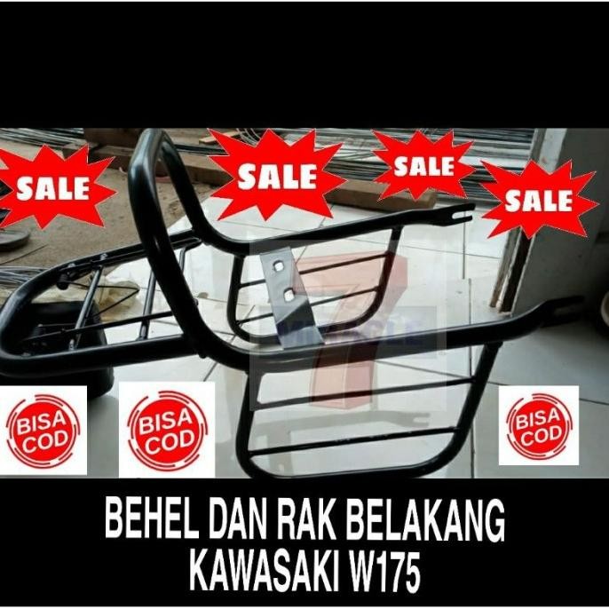 [Expert] BEHEL BELAKANG KAWASAKI W175 BRACKET BREKET W 175 Behel W175 Rak