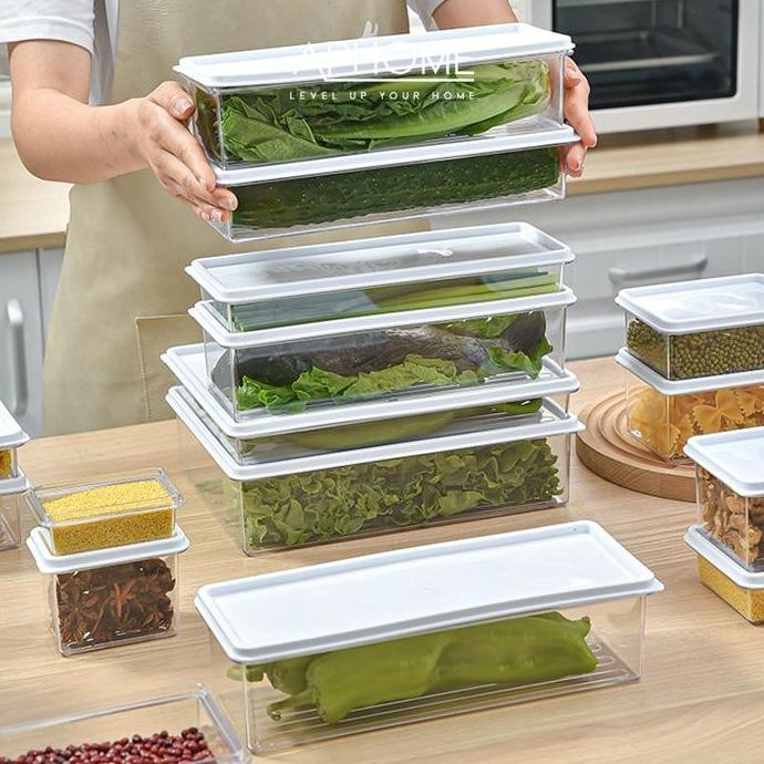 

Terlaris Aphome Kotak Kontainer Makanan Kulkas Food Storage Box Panjang Olga