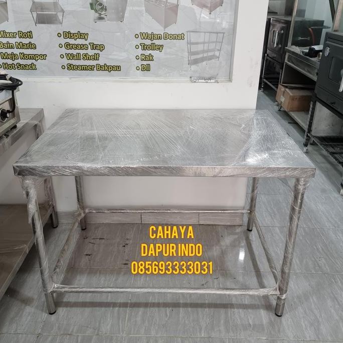 NEW meja stainless steel / Meja Dapur / Meja Restoran / meja Cafe /bakery