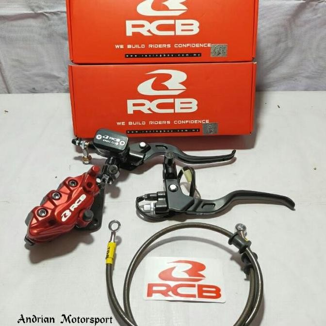 Master Rem RCB Kaliper Depan RCB Selang Rem Depan GSX Satria Fu