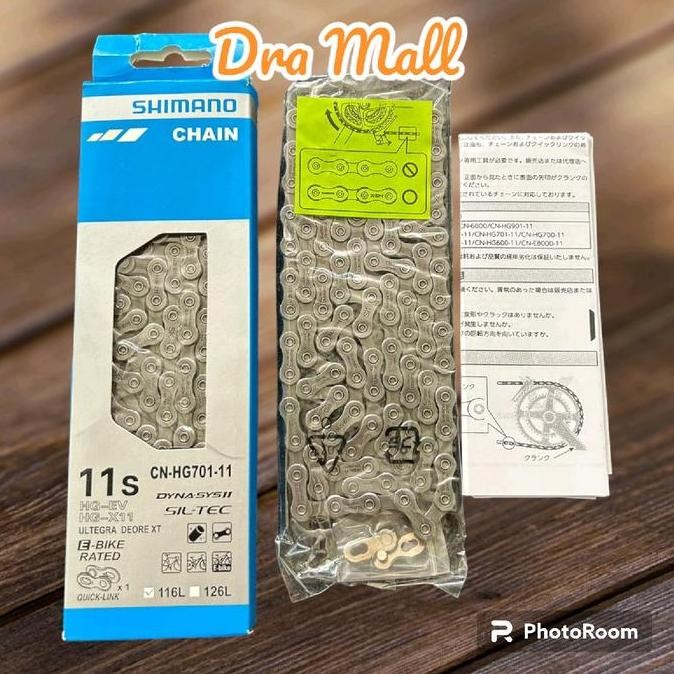 TERMURAH - Rantai Sepeda 11 Speed Shimano CN HG 701 & Shimano CN HG 901