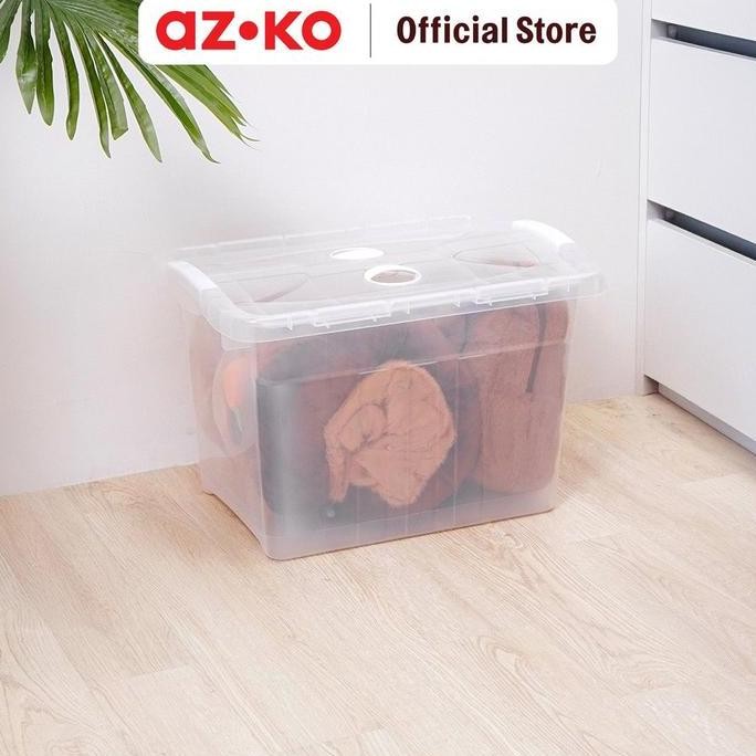 

Terlaris Azko Masterspace 47X32.5X30 Cm Kotak Penyimpanan Dengan Tutup