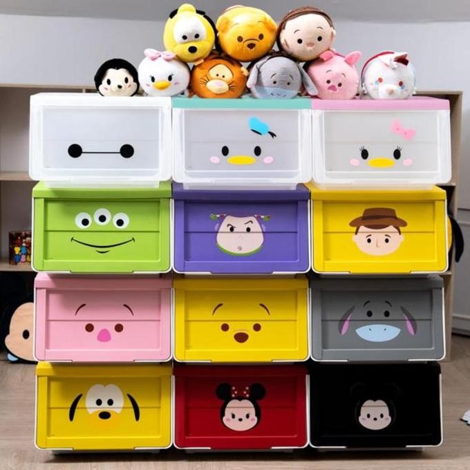 

Terlaris Olymplast X Tsum Tsum Disney Series / Oss / Storage Solution Tempat Penyimpanan Susun Serbaguna 3 Pcs